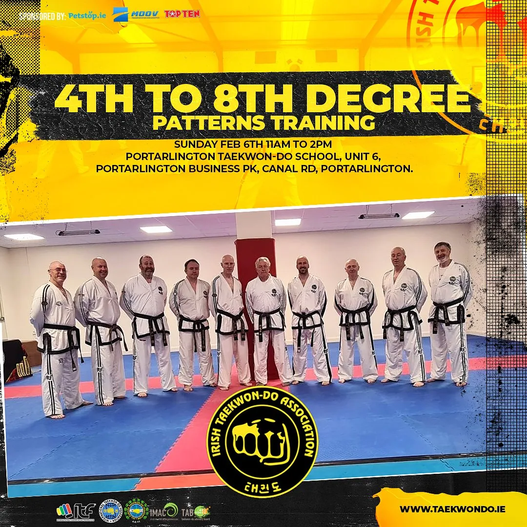 4th to 8th Degree Training