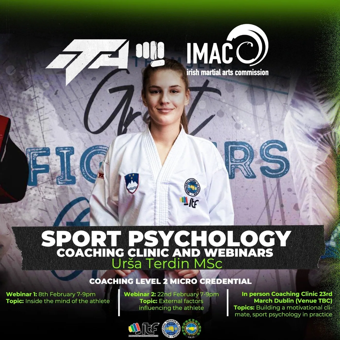 Coaching Workshops with Urša Terdin Msc. - Webinar 1
